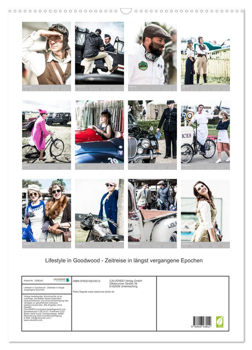 Lifestyle in Goodwood - Zeitreise in längst vergangene Epochen (CALVENDO Wandkalender 2026)