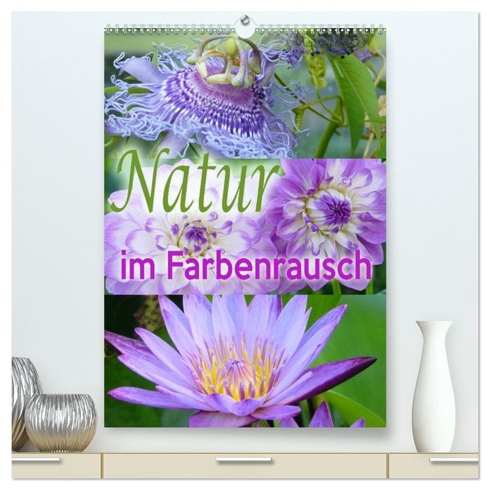 Natur im Farbenrausch (CALVENDO Premium Wandkalender 2026)