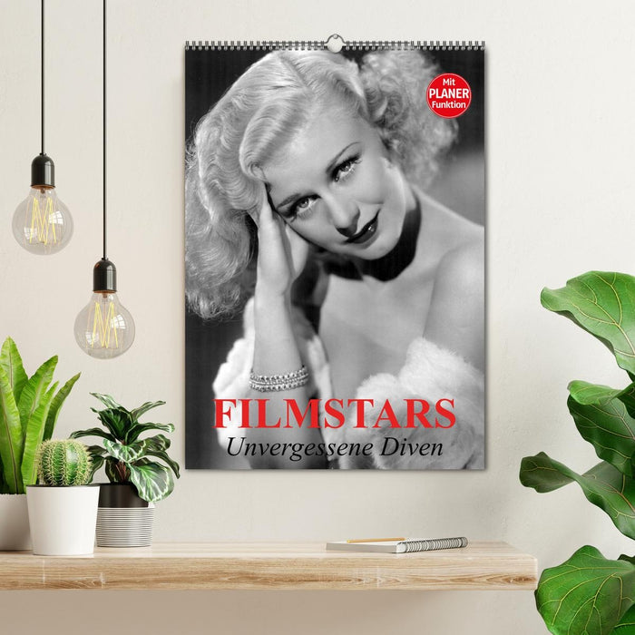 Filmstars. Unvergessene Diven (CALVENDO Wandkalender 2026)