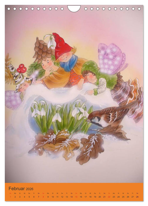 Jonas der kleine Wichtel (CALVENDO Wandkalender 2026)