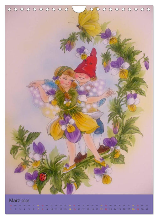 Jonas der kleine Wichtel (CALVENDO Wandkalender 2026)