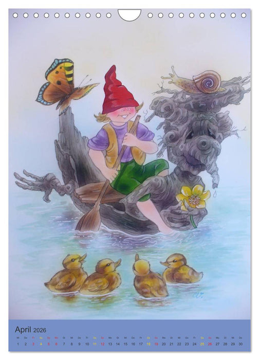 Jonas der kleine Wichtel (CALVENDO Wandkalender 2026)