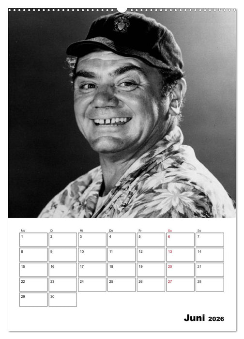 Leinwandhelden. Unvergessene Filmstars (CALVENDO Wandkalender 2026)