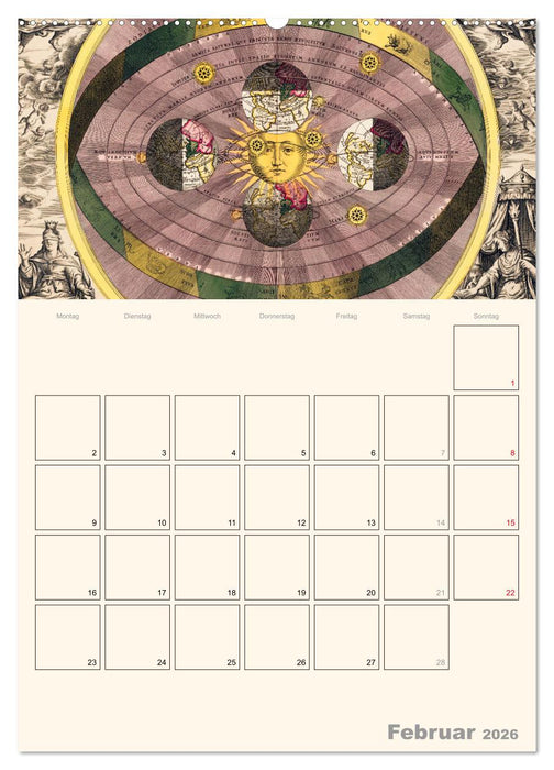 Zu den Sternen - mit Planerfunktion (CALVENDO Wandkalender 2026)