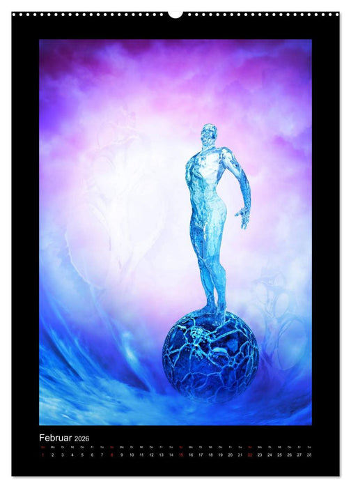 PHANTASTISCHER REALISMUS - NEUE WELTEN (CALVENDO Premium Wandkalender 2026)