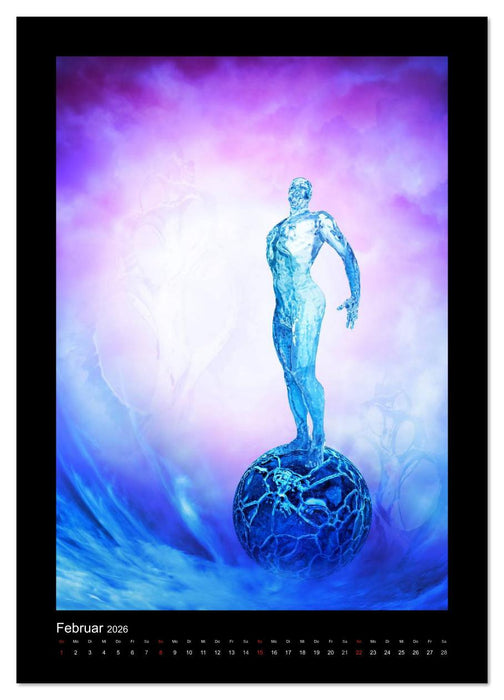 PHANTASTISCHER REALISMUS - NEUE WELTEN (CALVENDO Premium Wandkalender 2026)