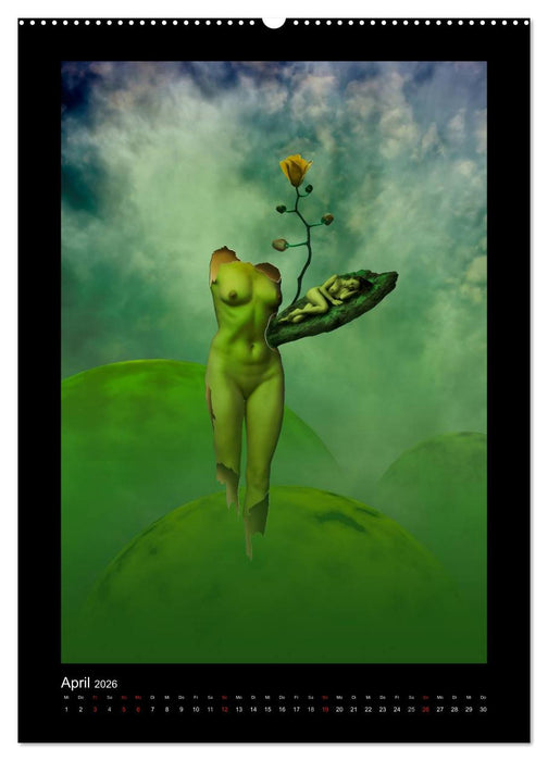 PHANTASTISCHER REALISMUS - NEUE WELTEN (CALVENDO Premium Wandkalender 2026)