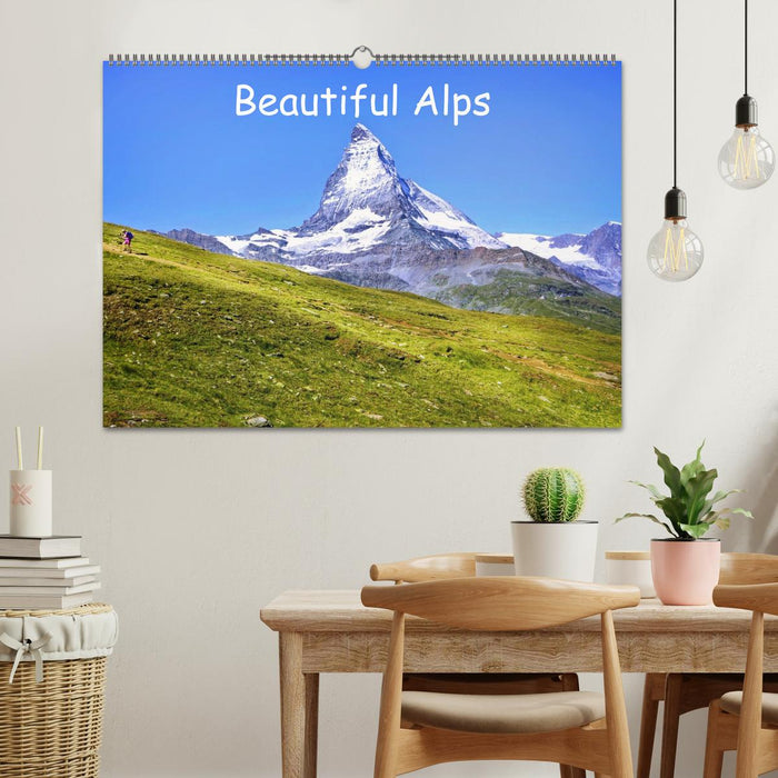 Beautiful Alps (CALVENDO Monthly Calendar 2026)