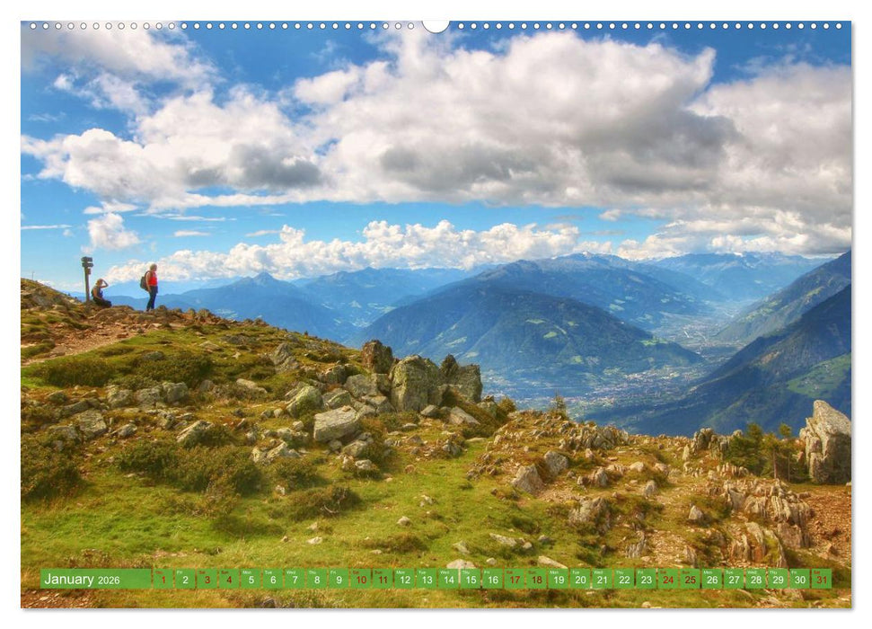 Beautiful Alps (CALVENDO Monthly Calendar 2026)