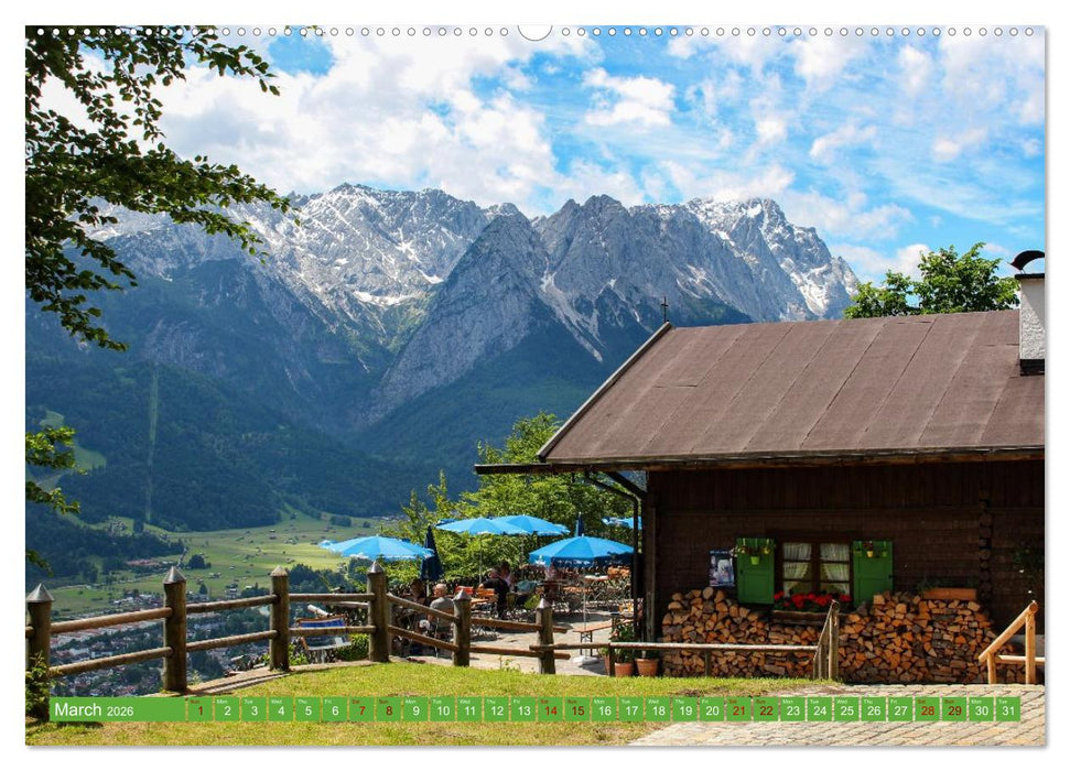 Beautiful Alps (CALVENDO Monthly Calendar 2026)