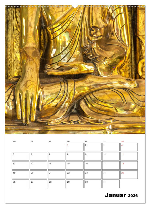 MEDITATION - Wellness für die Seele (CALVENDO Premium Wandkalender 2026)