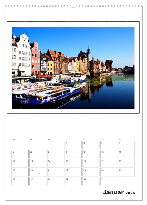 Danzig - Gdansk (CALVENDO Wandkalender 2026)