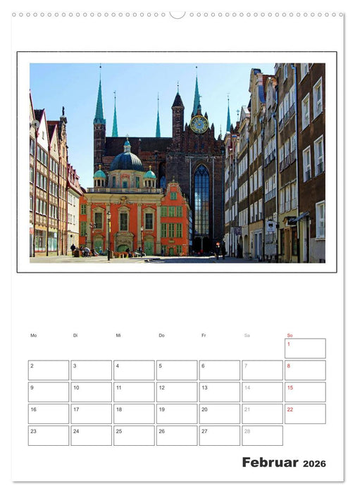 Danzig - Gdansk (CALVENDO Wandkalender 2026)