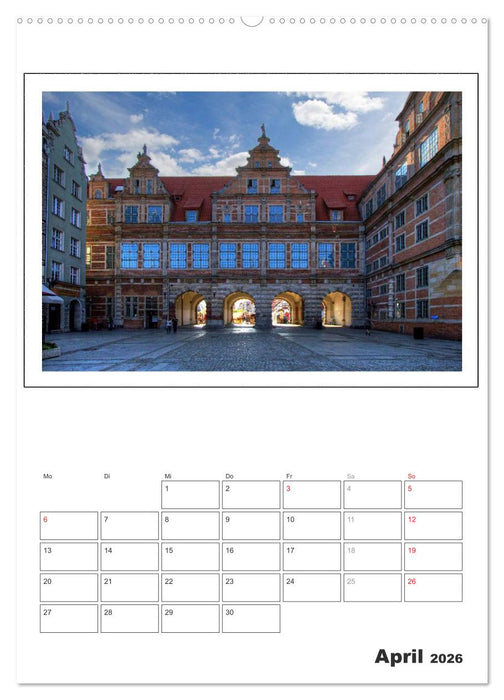 Danzig - Gdansk (CALVENDO Wandkalender 2026)