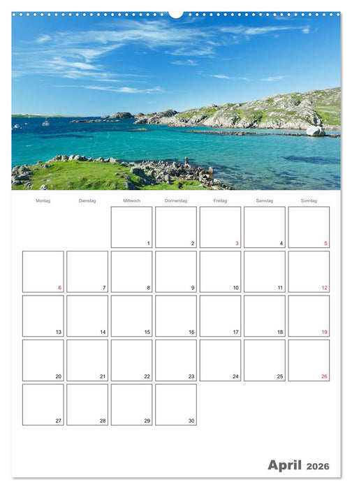Schottland für Naturliebhaber (CALVENDO Wandkalender 2026)