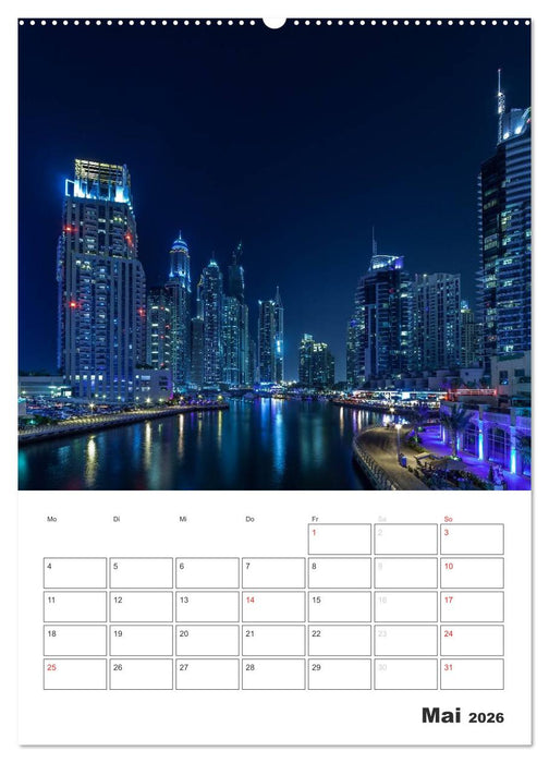 Vertical Dubai 2026 (CALVENDO Wandkalender 2026)