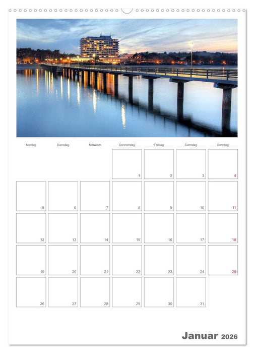 Timmendorfer Strand (CALVENDO Premium Wandkalender 2026)