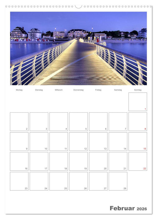 Timmendorfer Strand (CALVENDO Premium Wandkalender 2026)