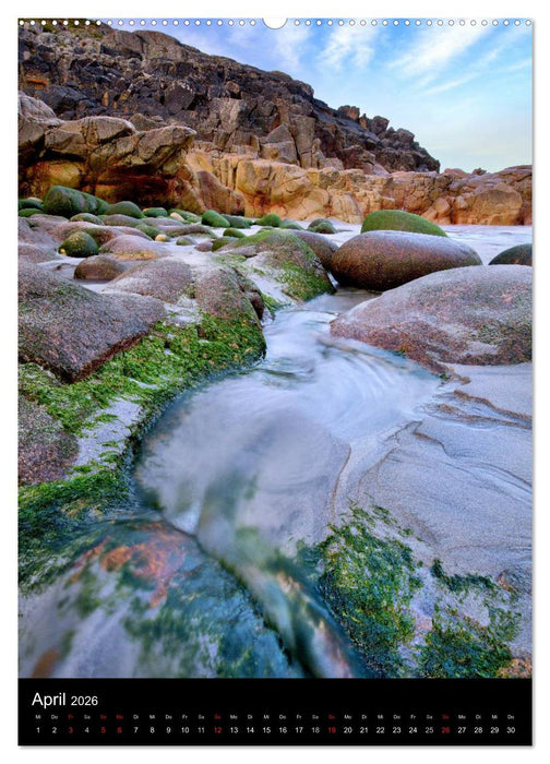 Cornwall - Die Schönheit der Küste (CALVENDO Premium Wandkalender 2026)