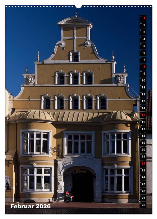 Zauberhaftes Wismar (CALVENDO Premium Wandkalender 2026)