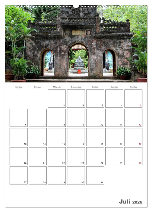 Vietnam 2026 Land der Kontraste (CALVENDO Premium Wandkalender 2026)