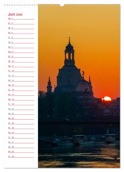 Frauenkirche Dresden (CALVENDO Wandkalender 2026)