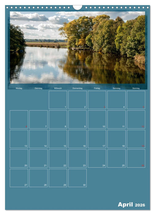 Worpswede - Künstlerdorf unter weitem Himmel (CALVENDO Wandkalender 2026)