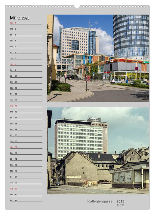Jena im Wandel (CALVENDO Wandkalender 2026)