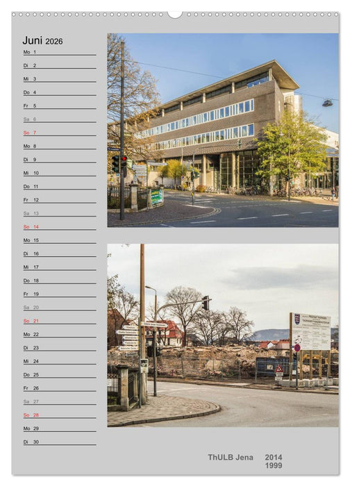 Jena im Wandel (CALVENDO Wandkalender 2026)