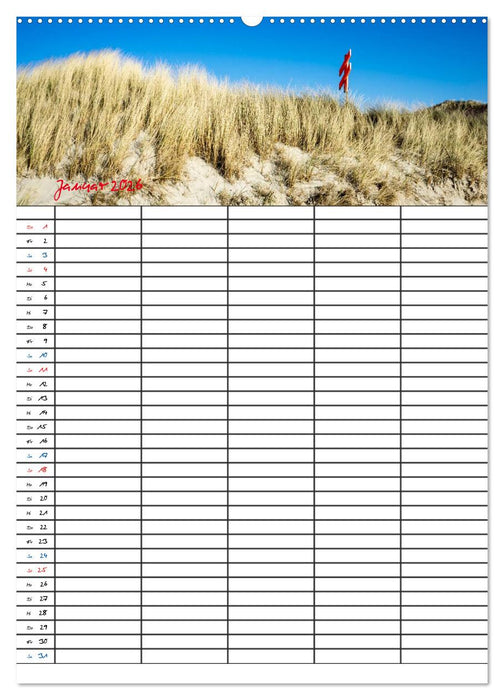 JUIST - DIE NORDSEEINSEL (CALVENDO Wandkalender 2026)