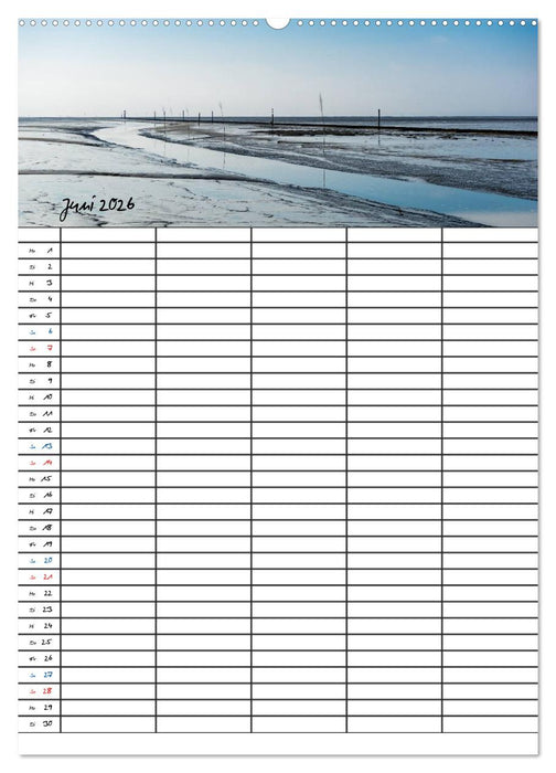 JUIST - DIE NORDSEEINSEL (CALVENDO Wandkalender 2026)