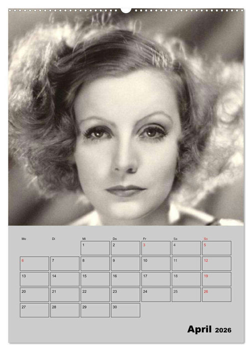 Diven der Stummfilm-Ära (CALVENDO Premium Wandkalender 2026)