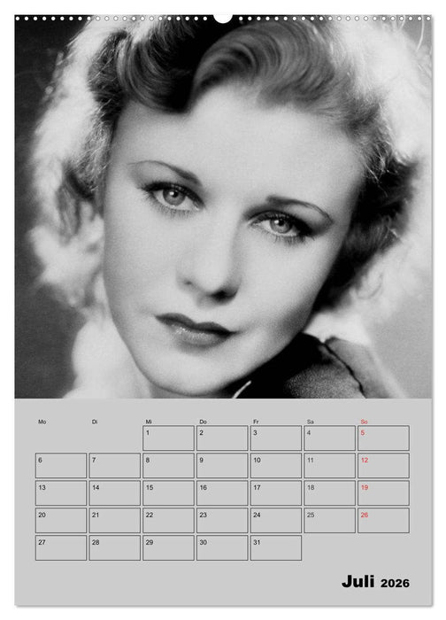 Diven der Stummfilm-Ära (CALVENDO Premium Wandkalender 2026)