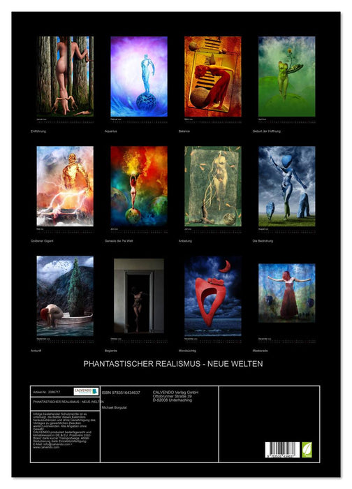 PHANTASTISCHER REALISMUS - NEUE WELTEN (CALVENDO Wandkalender 2026)