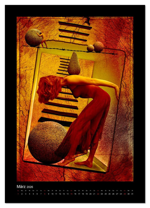 PHANTASTISCHER REALISMUS - NEUE WELTEN (CALVENDO Wandkalender 2026)