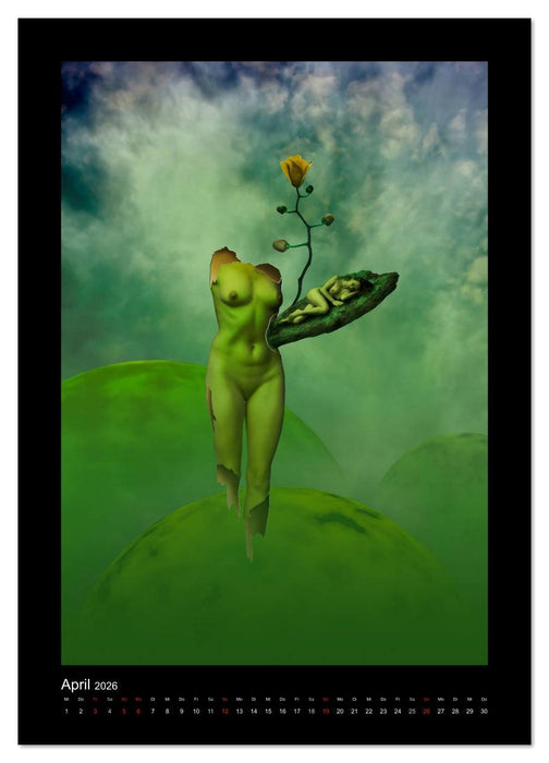 PHANTASTISCHER REALISMUS - NEUE WELTEN (CALVENDO Wandkalender 2026)