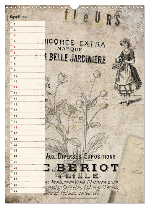 Vintage Welten (CALVENDO Wandkalender 2026)