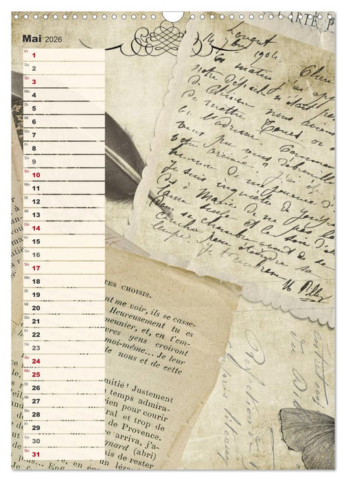 Vintage Welten (CALVENDO Wandkalender 2026)