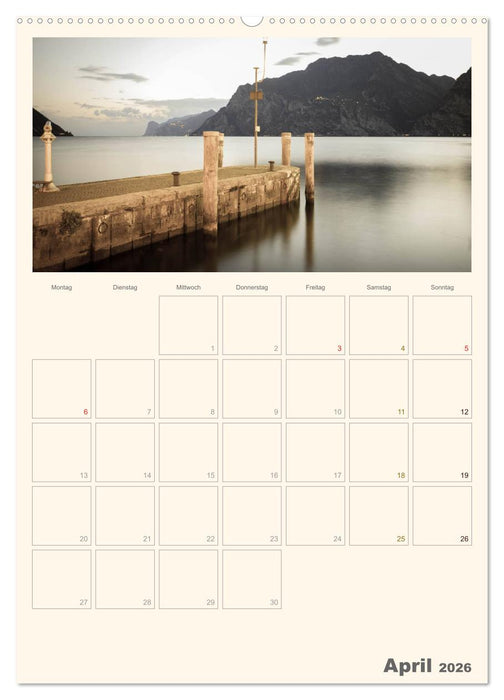Der Gardasee im Norden 2026 (CALVENDO Wandkalender 2026)
