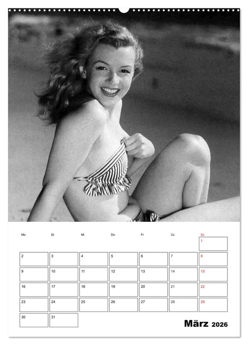 Marilyn Monroe. Weltstar und Sexsymbol (CALVENDO Premium Wandkalender 2026)