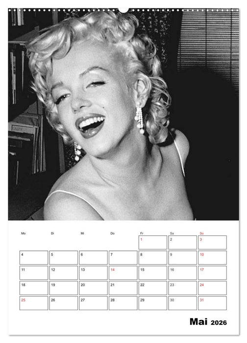 Marilyn Monroe. Weltstar und Sexsymbol (CALVENDO Premium Wandkalender 2026)