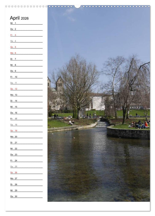 Streifzüge durch Paderborn (CALVENDO Premium Wandkalender 2026)