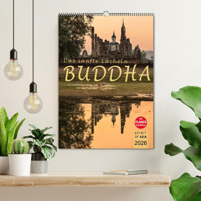 BUDDHA - Das sanfte Lächeln (CALVENDO Wandkalender 2026)