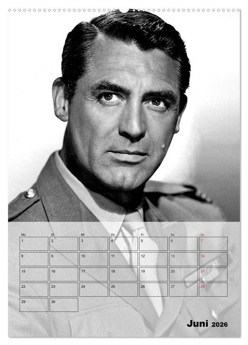 Filmstars - Legenden der goldenen Filmjahre (CALVENDO Premium Wandkalender 2026)