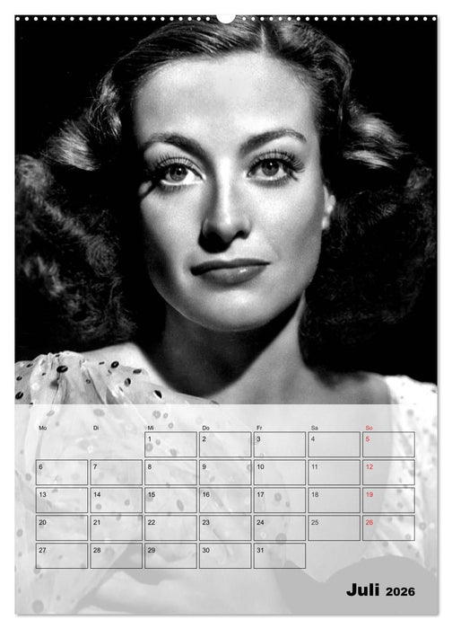 Filmstars der goldenen Leinwandjahre (CALVENDO Premium Wandkalender 2026)