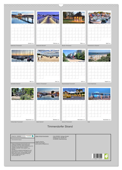 Timmendorfer Strand (CALVENDO Wandkalender 2026)