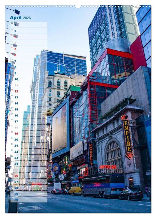 New York - Blickwinkel (CALVENDO Premium Wandkalender 2026)