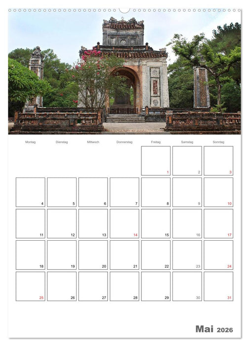 Vietnam 2026 Land der Kontraste (CALVENDO Wandkalender 2026)