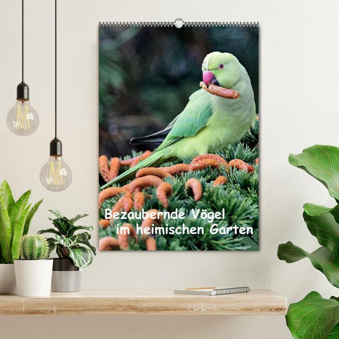 Bezaubernde Vögel im heimischen Garten (CALVENDO Wandkalender 2026)