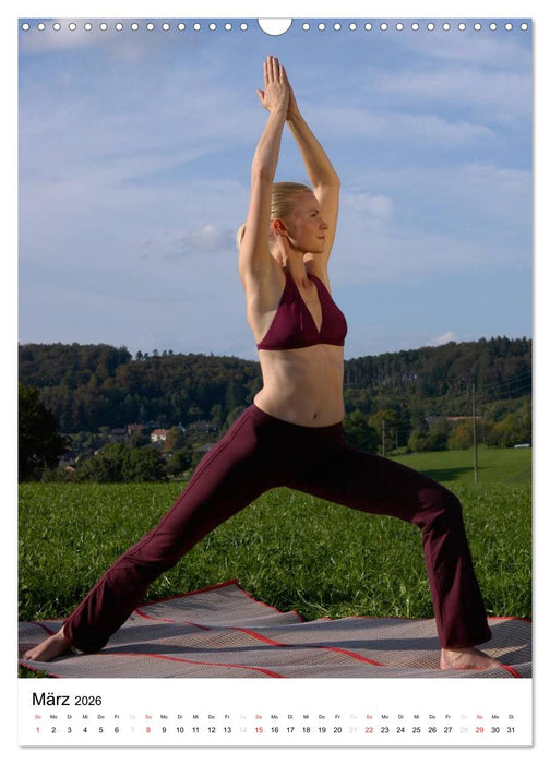 Yoga Körperformen (CALVENDO Wandkalender 2026)